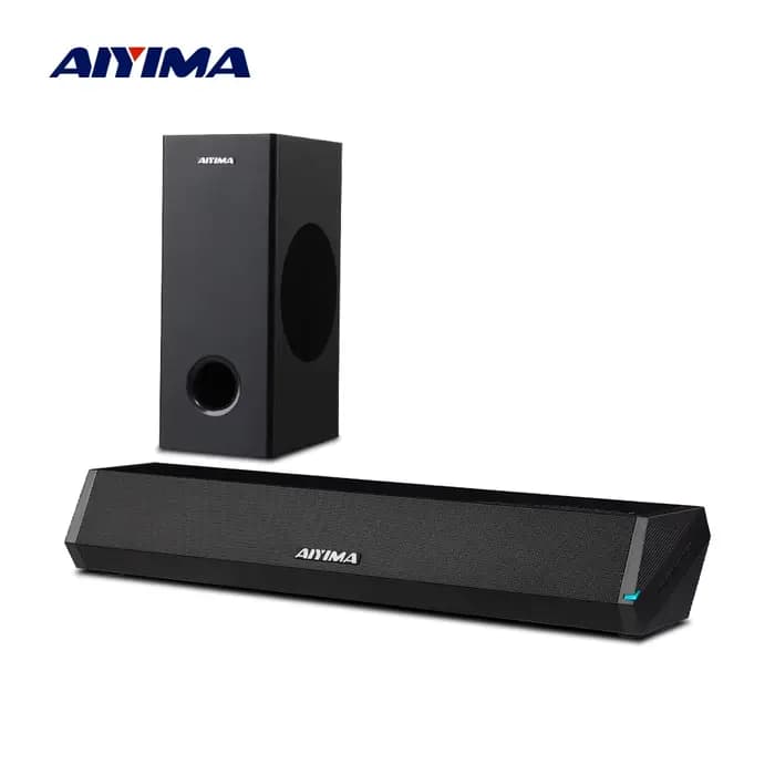 Barre de son audio S03D avec caisson de basses pour TV domestique