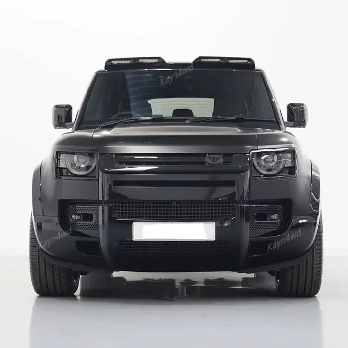 Barre lumineuse de toit haute puissance de Style urbain, accessoires tout-terrain 4x4 avec 4 LED pour Land Rover L663 Defender 2020 – 2025 90 110 130