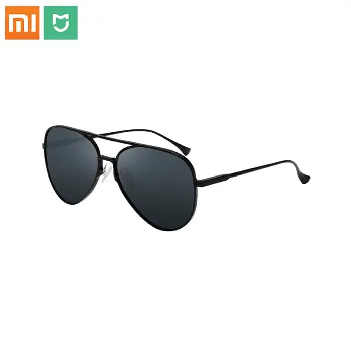 Lunettes d'aviateur originales Xiaomi Mijia, verres polarisés pour homme et femme, grande monture de lunettes pour mi home life, lunettes de soleil