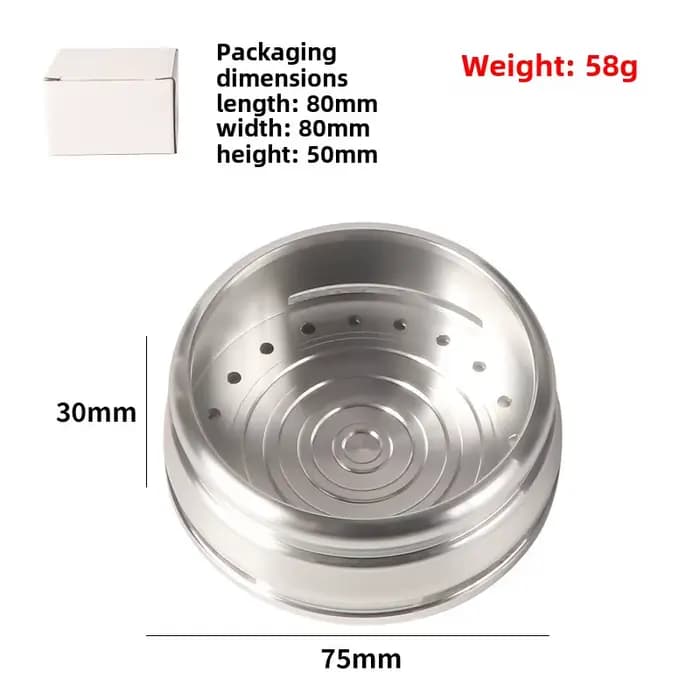 Accessoires de Shisha arabe en alliage d'aluminium HMD, bol de fumée, support de charbon de bois, narguilé Cachimbas, accessoires pour fumer