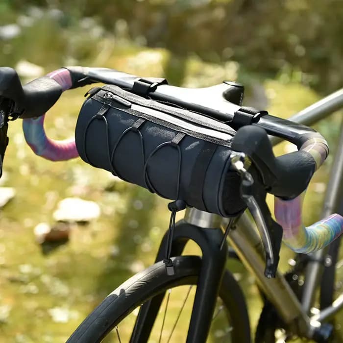 Pack de rangement monté sur cadre de vélo, organisateur d'accessoires de vélo de grande capacité pour vélo de route