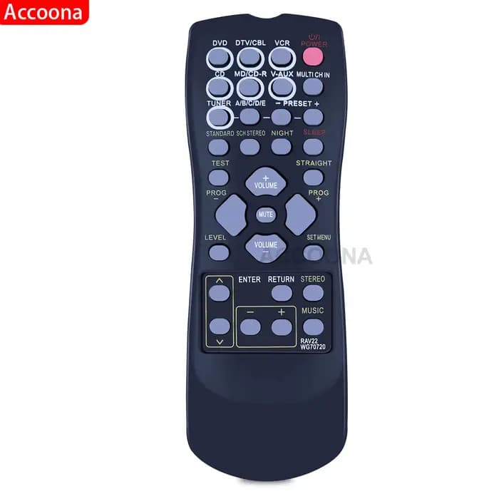 Télécommande pour récepteur AV de son Surround Yamaha RX-385 RX-395 RX-396 RX-596