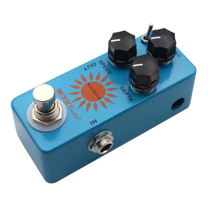 Pédale de chorus analogique MOSKY Audio Sun Chorus pour guitare électrique, pédale d'effet True Bypass