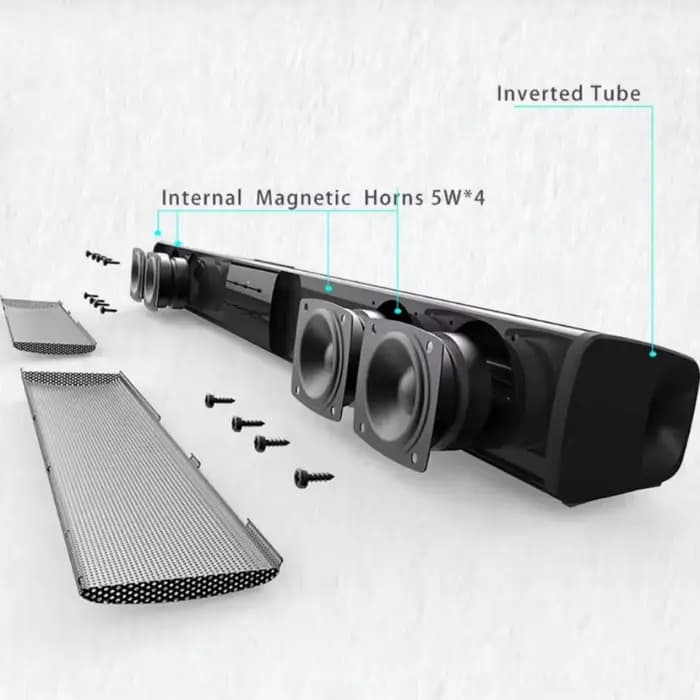 XIKCU barre de son haut-parleurs Bluetooth 5.3