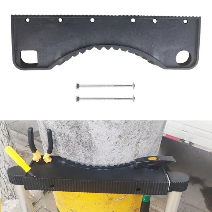 Stabilisateur d'échelle avec tapis antidérapant, accessoires d'échelle télescopique, outil antidérapant, fournitures de jardin pour la maison, articles ménagers