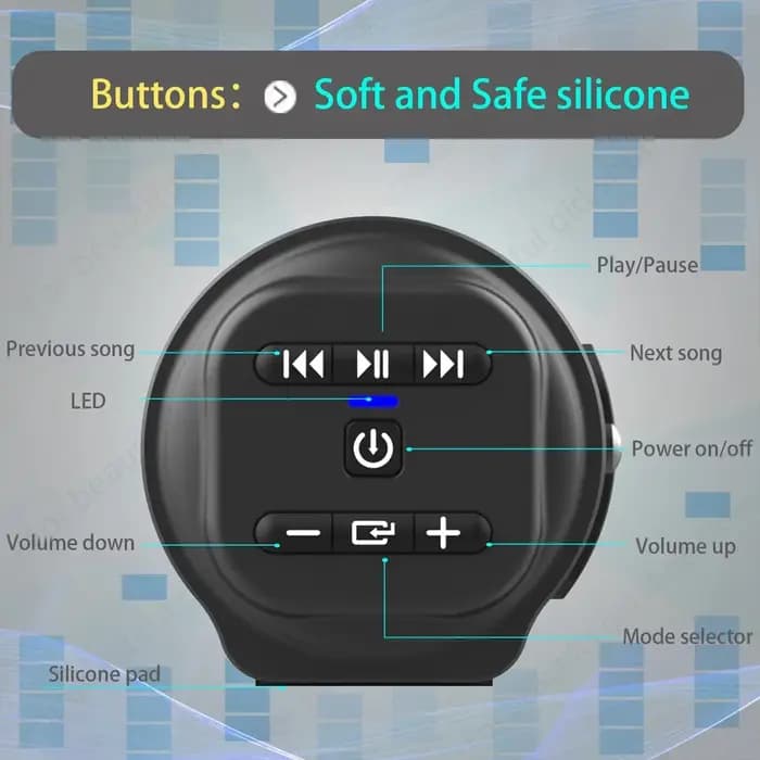 Barre de son Bluetooth sans fil portable pour bureau