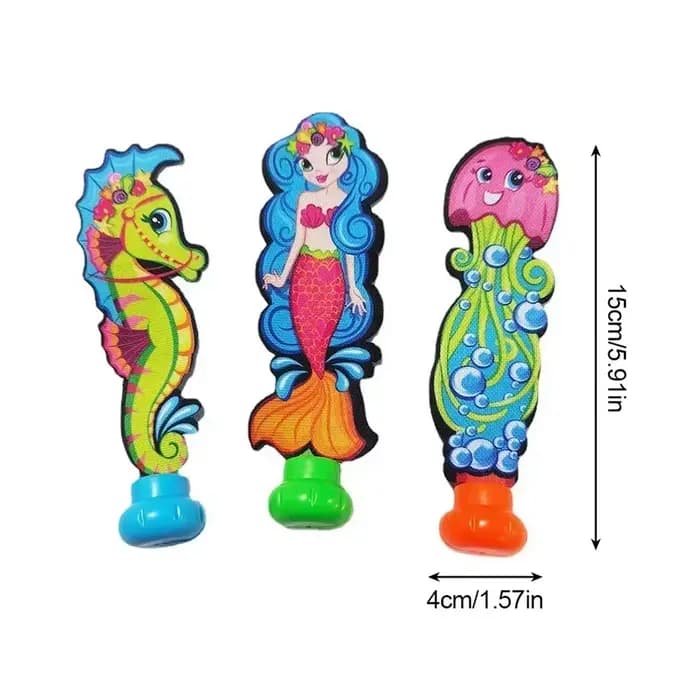 Jouets d'entraînement en piscine pour enfants, anneau de plongée, jeu d'eau, accessoires d'enseignement de natation, équipement de chasse au trésor sous-marin