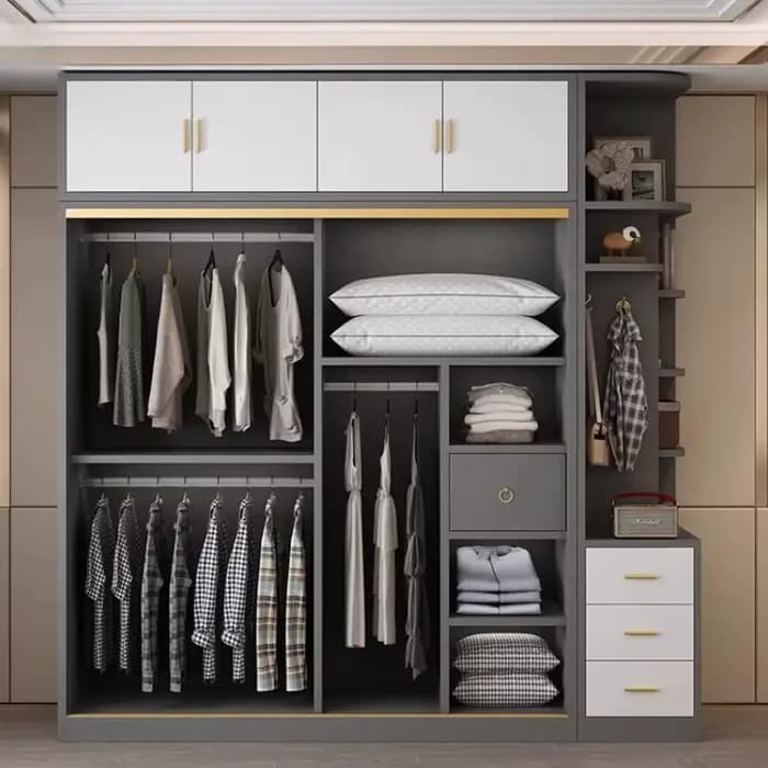 Armoire de maison européenne, organisateur de rangement, chambre à coucher, armoire multifonction, Organization d'appartement, meubles Szafki Do Salonu