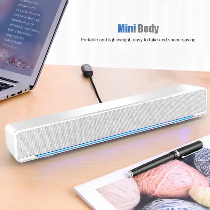 Barre de son Portable USB filaire