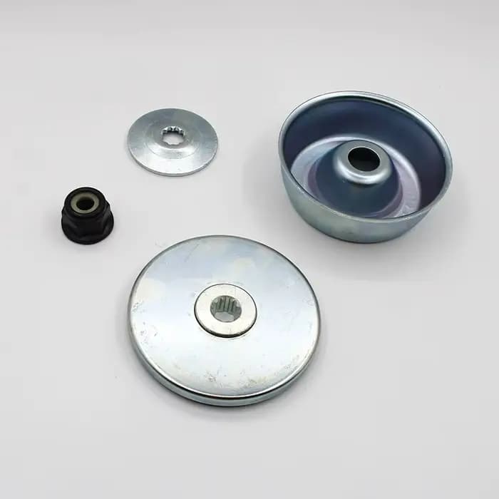 Kit d'entretien d'adaptateur de lame pour débroussailleuse Stihl, rondelle de poussée de boîte de vitesses de tête, écrou de collier, FS120, FS250, FS55, M10x1.0