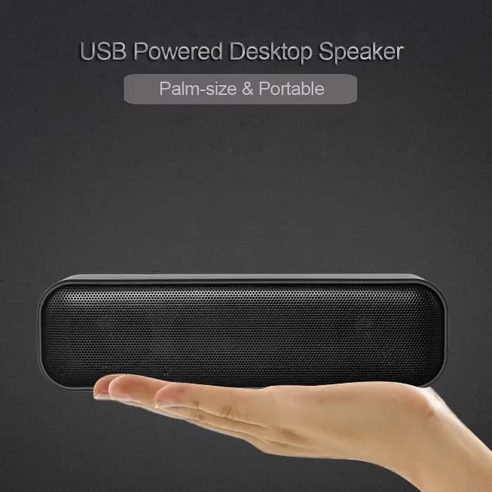 5008 barre de son alimentée par USB haut-parleur de bureau boîte de son d'ordinateur filaire pour TV ordinateur