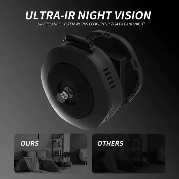 Caméra miniature Xiaomi 4K HD sans fil, portable, vision nocturne, caméscope, WiFi, surveillance à distance, enregistreur vidéo et vocal, caméra de sécurité
