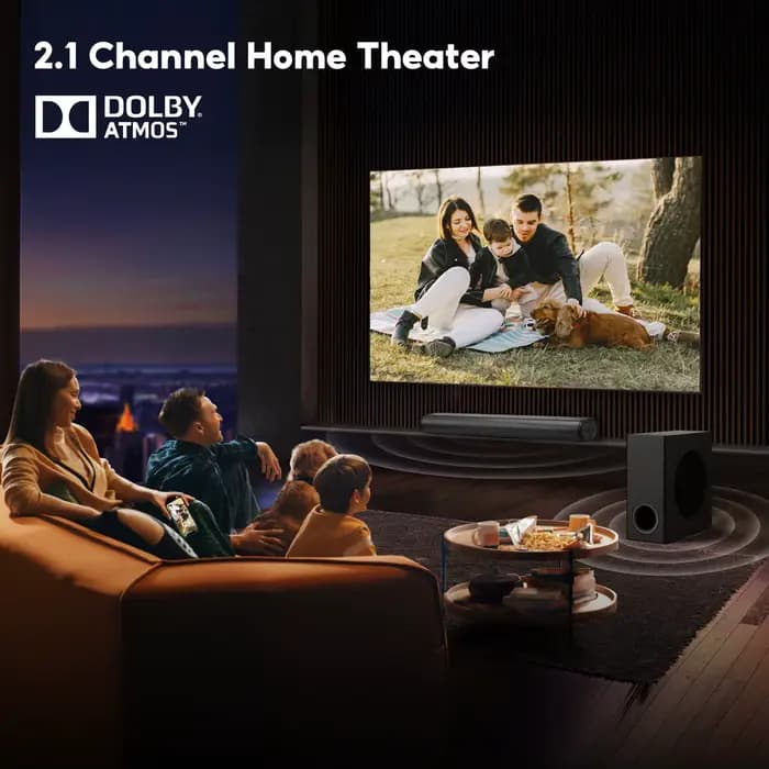 Barre de son AIYIMA S07 Dolby 2.1 150W avec caisson de basses sans fil pour téléviseur