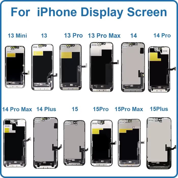 AAA + OLED pour iPhone X XR XS Max LCD Incell pour iPhone 11 12 13 14 Pro Max 13 Mini 14 Plus LCD écran numériseur assemblée