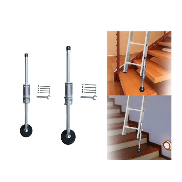 Stabilisateurs de marche pour échelle extensible en alliage d'aluminium pour la maison