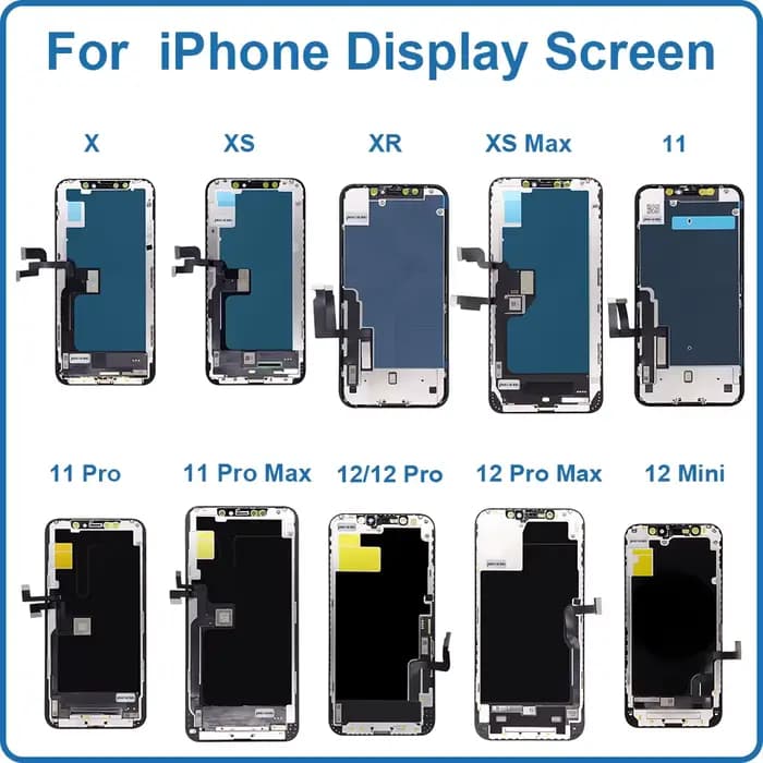 AAA + OLED pour iPhone X XR XS Max LCD Incell pour iPhone 11 12 13 14 Pro Max 13 Mini 14 Plus LCD écran numériseur assemblée