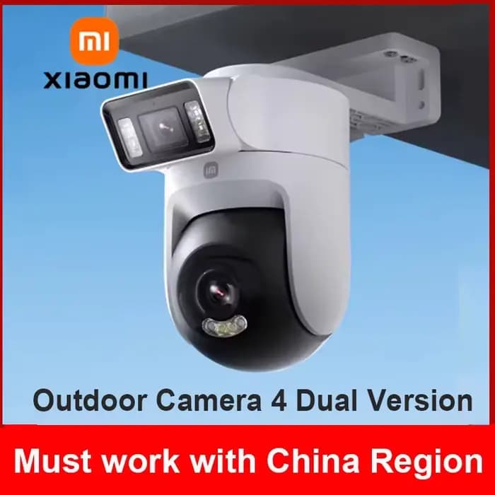 Xiaomi caméra extérieure 4 double Version MJSXJ10HL IP66 Protection de sécurité CCTV détection AI Vision nocturne polychrome maison intelligente
