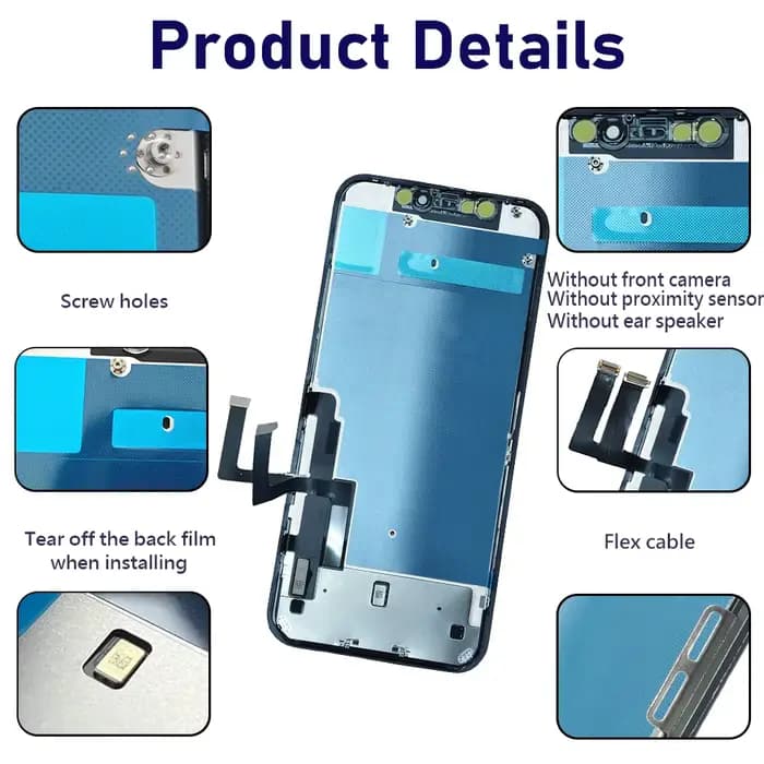 OLED pantalon pour iphone 11 LCD écran tactile numériseur assemblée pour iPhone 11 remplacement de l'écran LCD