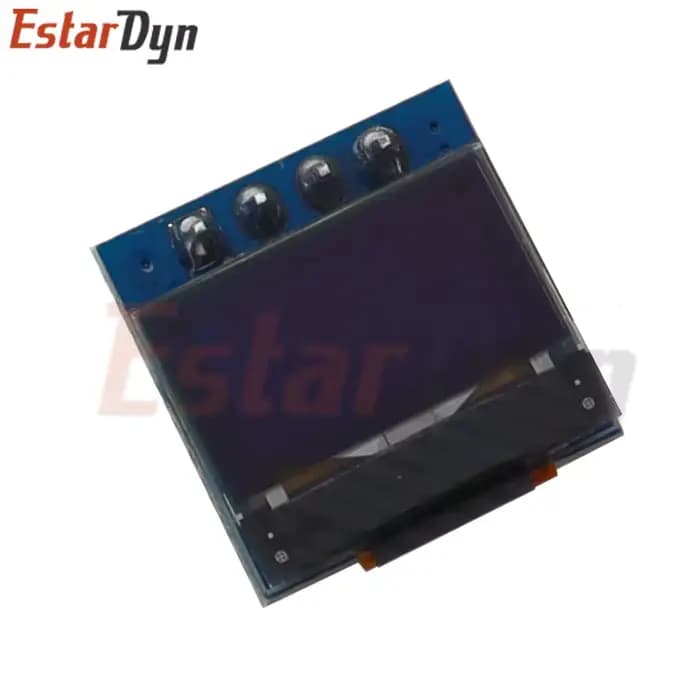 Module d'affichage OLED LCD de 0,49 pouces, écran blanc de 0,49 pouces, 64x32, Interface I2C IIC, pilote SSD1306 pour AVR STM32