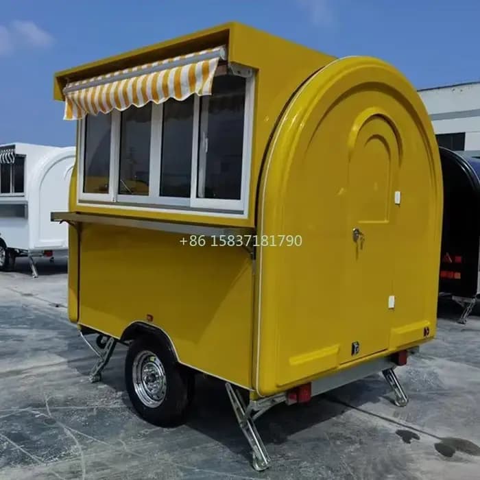 Camion de restauration mobile, caravane alimentaire, remorque alimentaire, véhicule commercial mobile, restaurant sur roues, équipement de restauration personnalisé pour le Canada