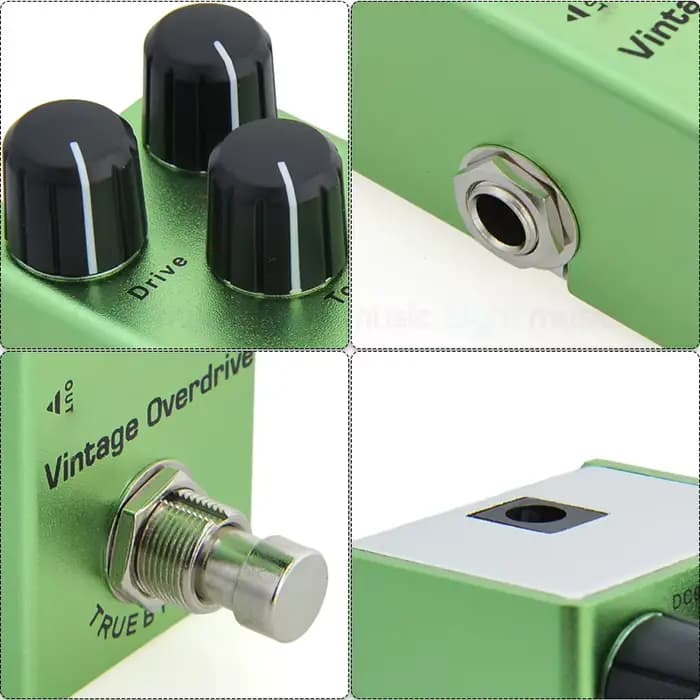 Pédale de guitare électrique Vintage Overdrive/US Dream/Classic Chorus/Vintage Phase/Tremolo/Analog Delay/Digital Delay/Ultimate Drive