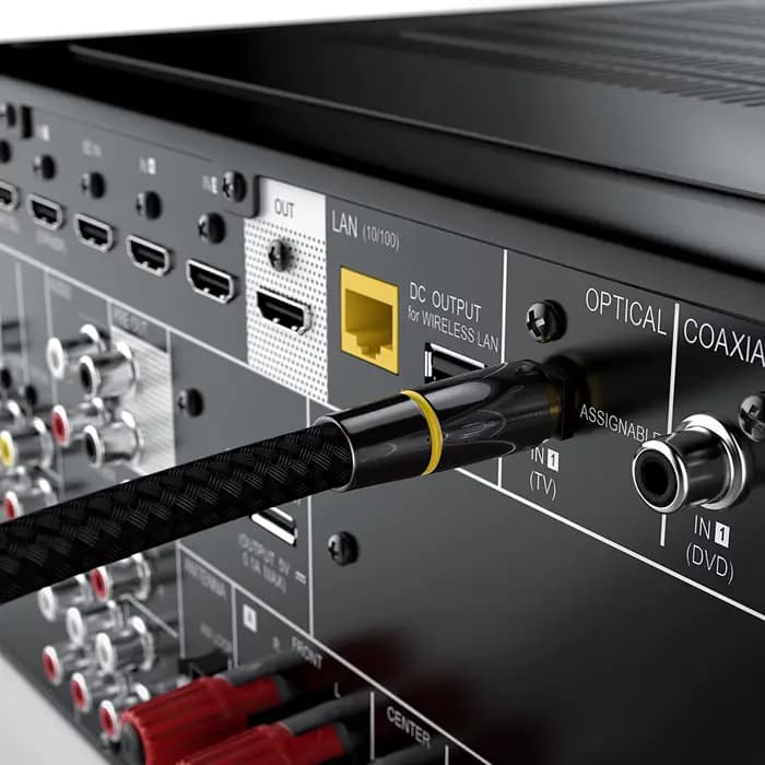 Câble audio numérique optique HIFI 5.1 Toslink SPDIF