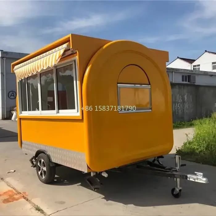 Camion de restauration mobile, caravane alimentaire, remorque alimentaire, véhicule commercial mobile, restaurant sur roues, équipement de restauration personnalisé pour le Canada