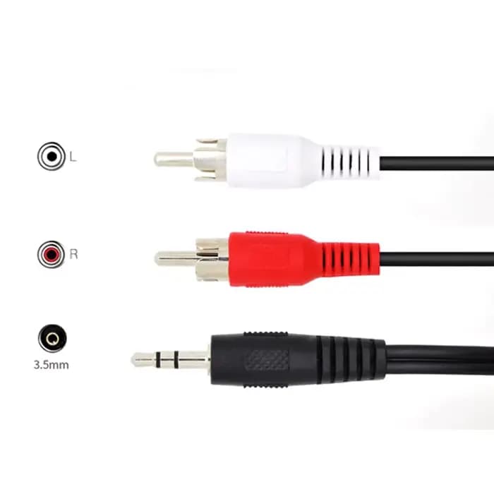 Câbles audio stéréo 1, 5 m 3