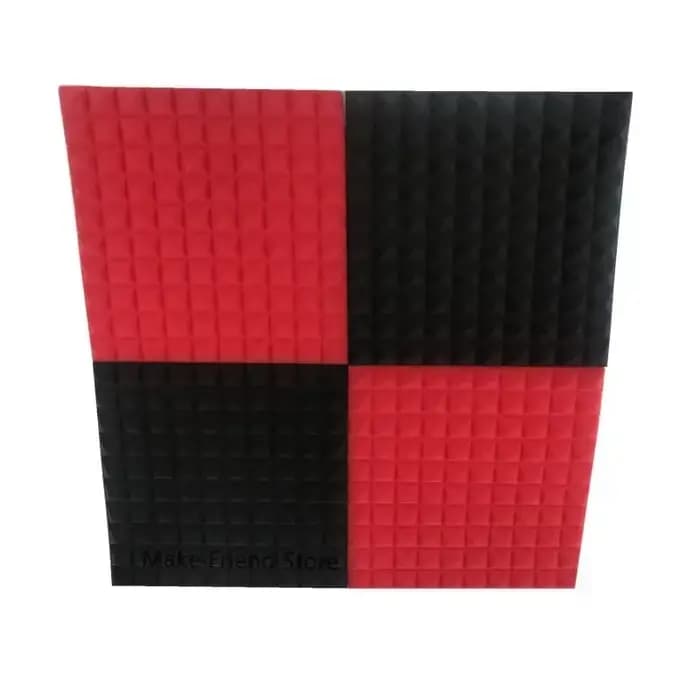 Paquet de 6 50x50x5cm Studio pyramide mousse acoustique insonorisée
