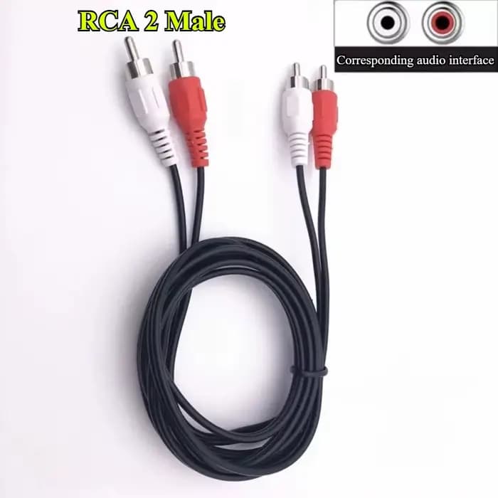 Câble Audio 2RCA vers 2RCA