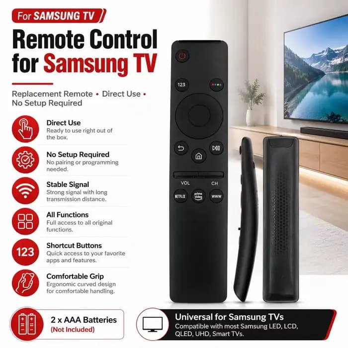 Télécommande de remplacement pour téléviseurs intelligents Samsung HD 4K BN59-01310A BN59-01312A pour tous