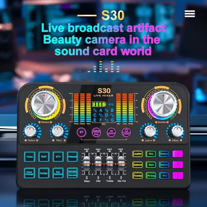 Table de mixage audio FUHAM S30