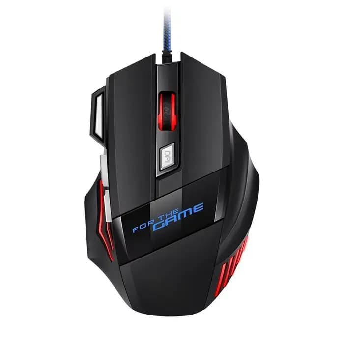 1 PC nouvelle souris de jeu USB hyperspeed rvb rétro-éclairé souris de jeu ergonomique 7D Esports so