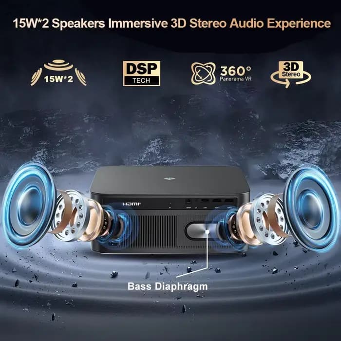 Projecteur ThundeaL TD98Pro ATV Full HD 1080P