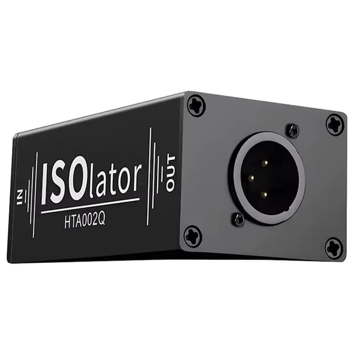 Isolateur de boucle de masse passif XLR mâle-femelle