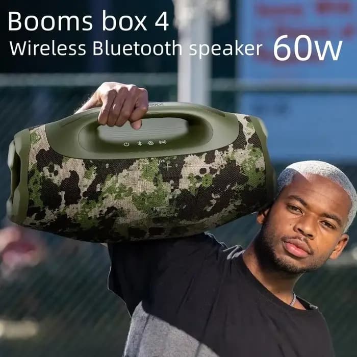 Enceinte Bluetooth sans fil Boombox 4 avec subwoofer