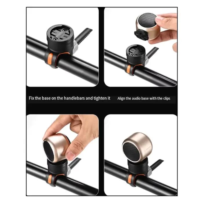 Bluetooth caisson de basses son fort Portable type-c charge pour alpinisme cyclisme Camping noir