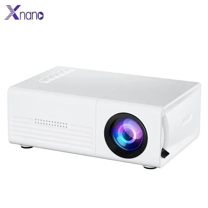 Mini projecteur Xnano Q1, prise en charge 1080P, vidéoprojecteur LED portable, mise en miroir de l'é