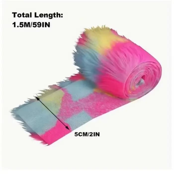 Nouveau ruban en fausse fourrure de 1.5M