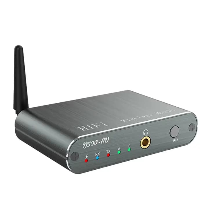 Transmetteur-récepteur audio Bluetooth AptX HD/LL, 3.5MM AUX Type-C, multipoint, double flux, qualit