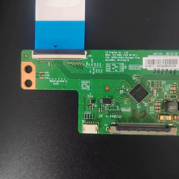6870C-048l'autorisation 6871L-3630C Carte T-CON pour LG 49 en effet 50