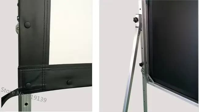 Écran de projection portable à ouverture rapide