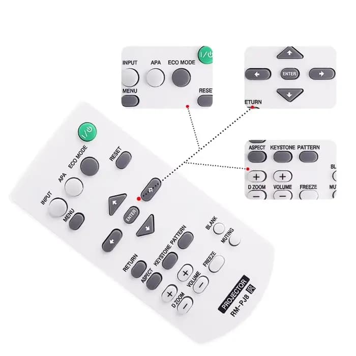 Pour projecteur Sony VPL-CH350 VPL-CH375 VPL-CH370 VPL-CH355 VPL-CW256 VPL-CW276