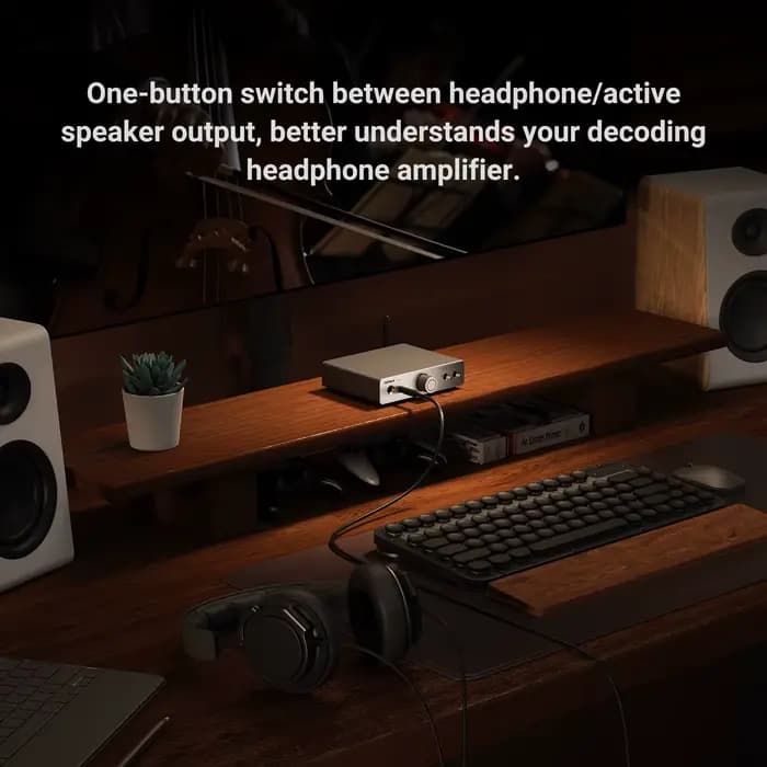 AIYIMA DAC-A7 amplificateur de casque HIFI ES9038Q2M décodeur Audio USB préampli Bluetooth 5.4