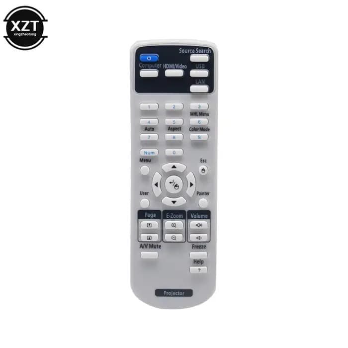 Projecteur universel Télécommande Pour Epson 1599176 EX3220 CB-X05 X31 X36 X39 U32 W32 S41 965H/ 97/ 97H/ 98/ 98H/ 99W/ 99WH