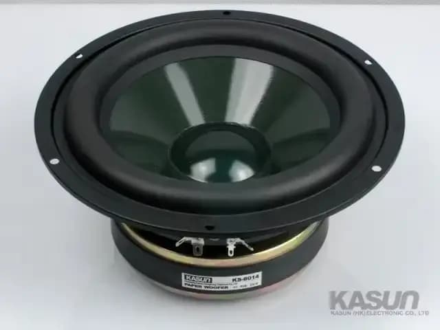 1 pièce KASUN DL-890S/KS-8014 8indeed Hi-Fi Home Audio DIY Subwoofer Speaker Driver Deep Bass Suspension 8ohm/300W Fs = 28Hz OD = 218mm