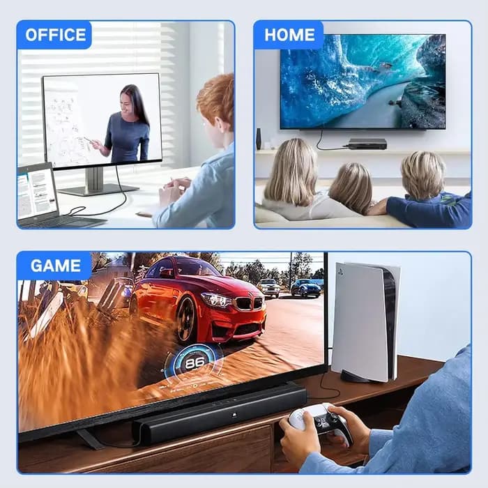 Câble compatible HDMI vers DP