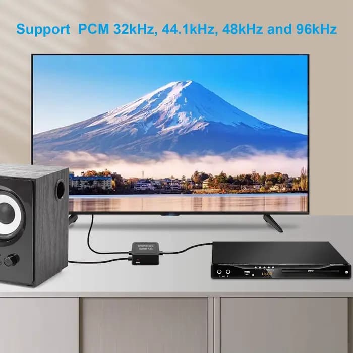 Répartiteur audio optique numérique 1 bery