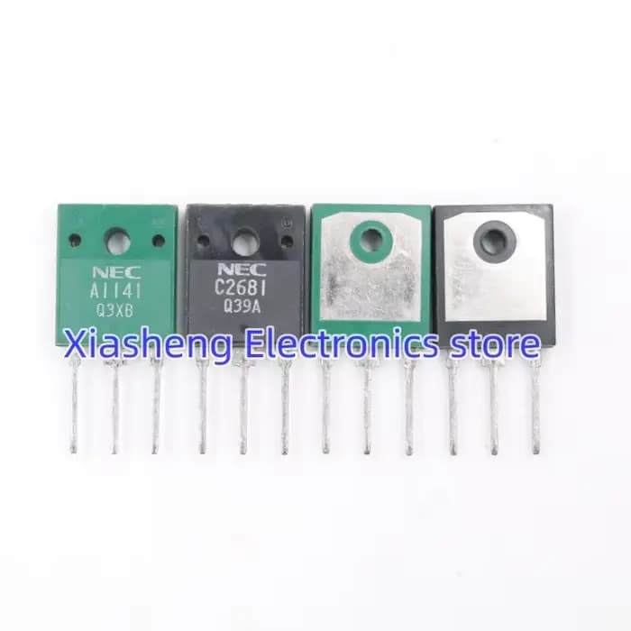Nouveau Original 2 paires 2SA1141 A1141 + 2SC2681 C2681 TO-3P amplificateur Audio Transistor en Stock