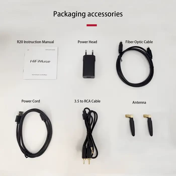 Streamer audio sans fil HiFiMuse R20 | Alternative Arylic S10+ avec prise en charge HDMI
